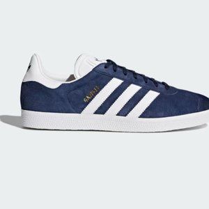 Adidas Gazelle Navy Blue and White